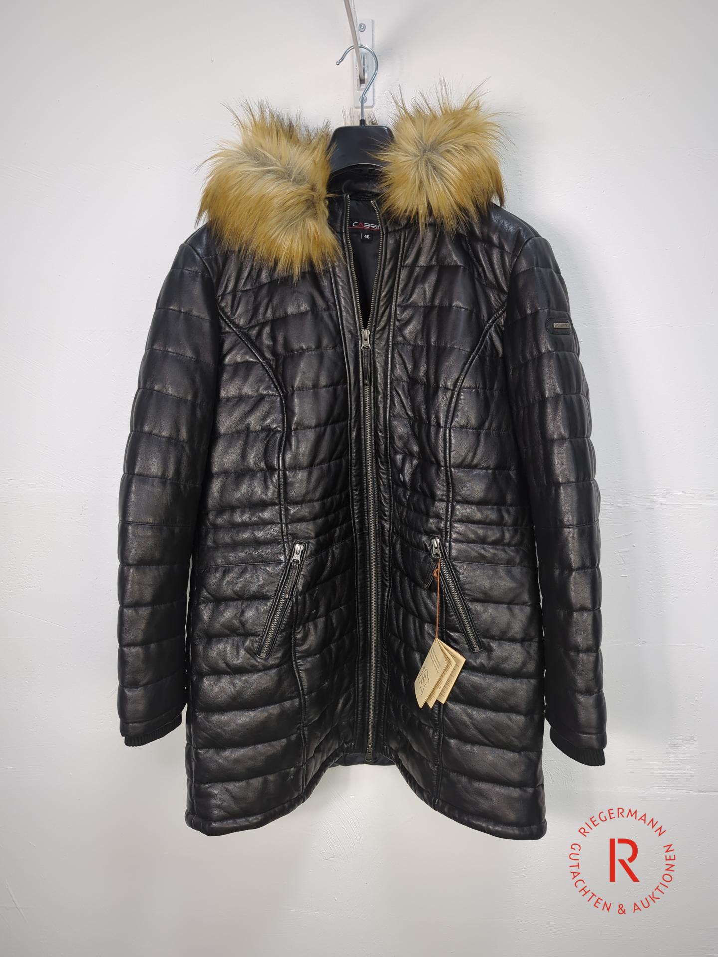 DAMEN LEDERJACKE GRÖSSE 46